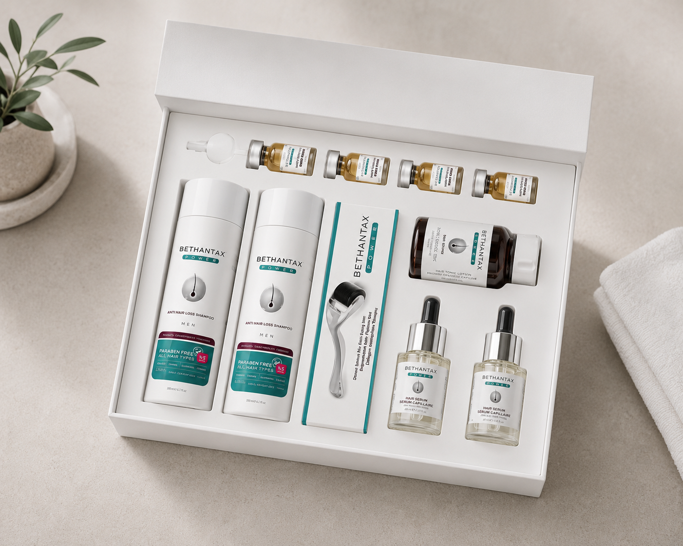 Pack 3 mois de vitamines et shampooing